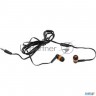 Наушники Defender Pulse 420 черный + оранжевый, вставки 63420