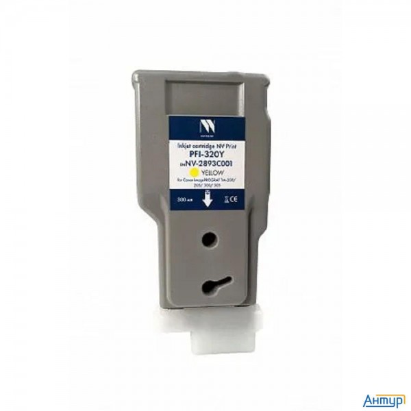 Струйный картридж Nv Print Pfi-320y (nv-2893c001) Yellow для Canon Imageprograf Tm-200/205/300/305 (