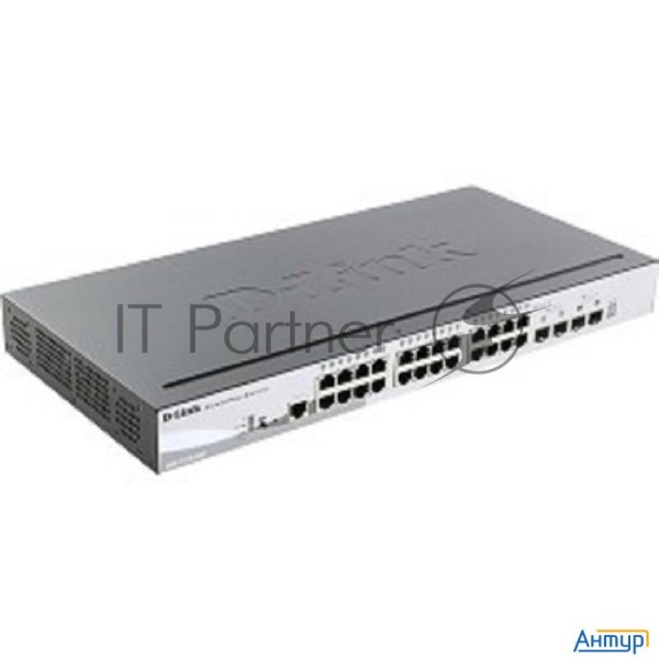 Сетевое оборудование D-link Dgs-1510-28xmp/a1a Управляемый стекируемый коммутатор Smartpro с 24 порт
