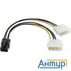 Exegate Ex138937rus Переходник питания Pci-express 6pin (от 2х разъемов Molex (ide) блока питания),
