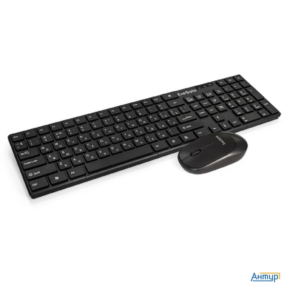 Exegate Ex287402rus Комплект беспроводной Exegate Professional Standard Combo Mk330 (кл.104кл+мышь 1