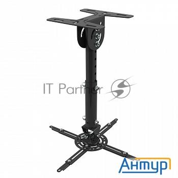 Кронштейн Wize Wpa-b черный {Потолочные, Макс. крепежное расстояние 260х260, макс. вес нагрузки 12 к