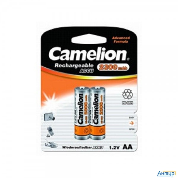 Camelion  Aa-2300mah Ni-mh Bl-2 (nh-aa2300bp2, аккумулятор,1.2В) (2 шт. в уп-ке)