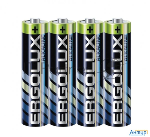 Батарея Ergolux Alkaline Lr03 Sr4 Aaa 1250mah (4шт) спайка