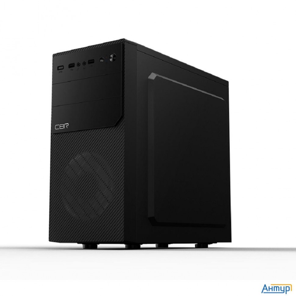 Cbr Корпус Matx Minitower Rd850, без БП, 1*usb 3.0, 2*usb 2.0, Hd Audio+mic, кабель питания 1.2м, Bl
