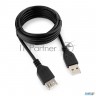 Кабель Gembird Pro Ccp-usb2-amaf-6 Usb 2.0 кабель удлинительный 1.8м Am/af  позол. контакты, пакет