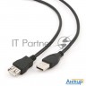 Кабель Gembird Pro Ccp-usb2-amaf-6 Usb 2.0 кабель удлинительный 1.8м Am/af  позол. контакты, пакет