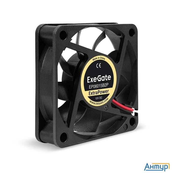 Exegate Ex295226rus Вентилятор 12В Dc Exegate Extrapower Ep06015b2p (60x60x15 мм, 2-ball (двойной ша