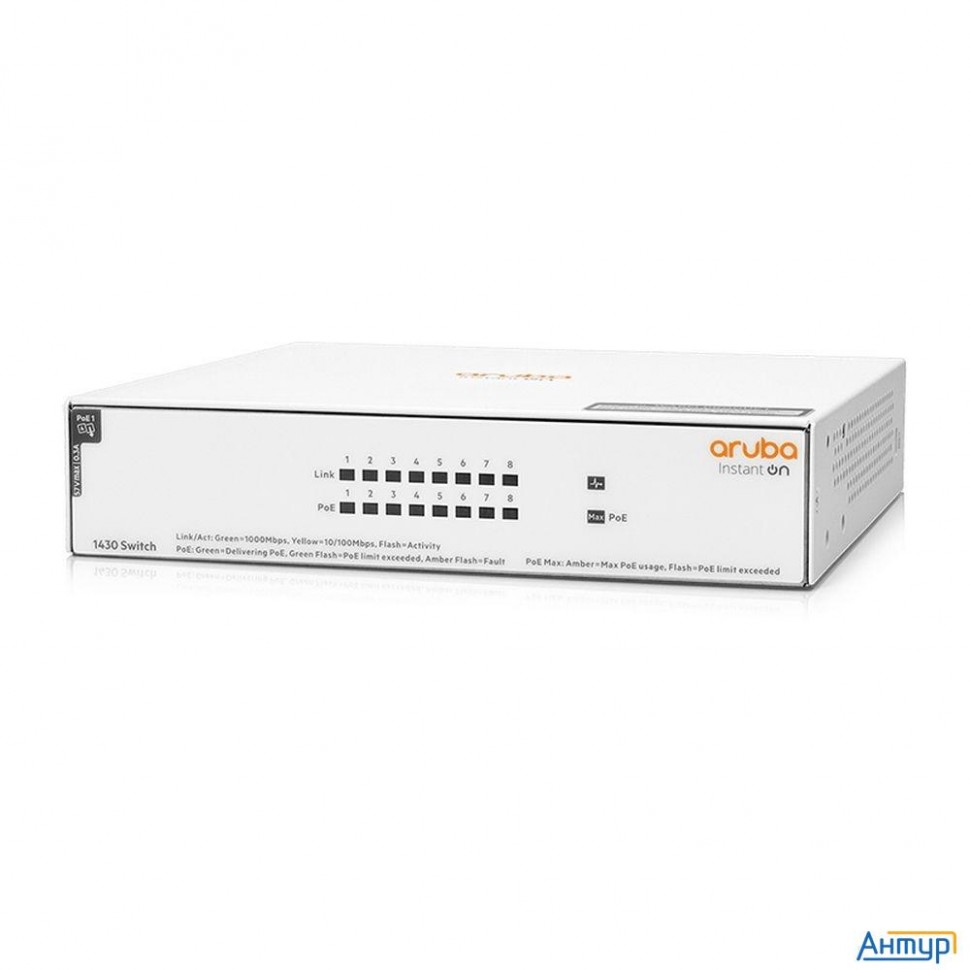 Switch Hp Enterprise/aruba Instant On 1430 8g Class4 Poe 64w Switch