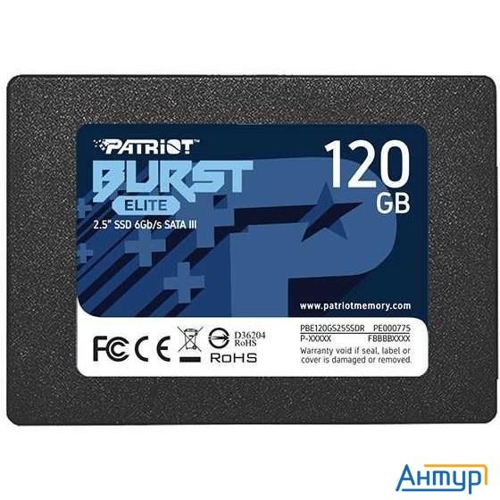 Patriot Ssd 120gb Burst Elite Pbe120gs25ssdr {sata 3.0}