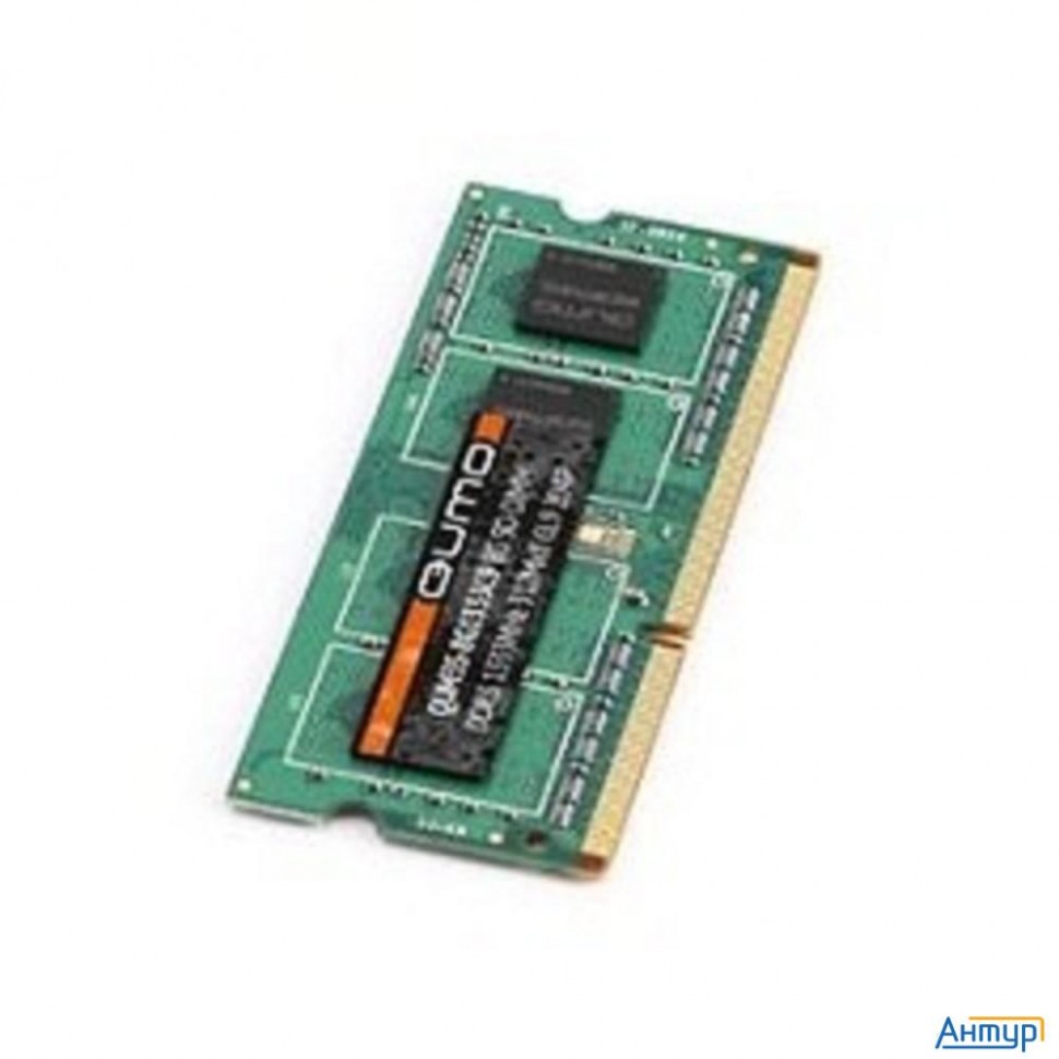 Qumo Ddr3 Sodimm 4gb Qum3s-4g1333k9(r) Pc3-10600, 1333mhz