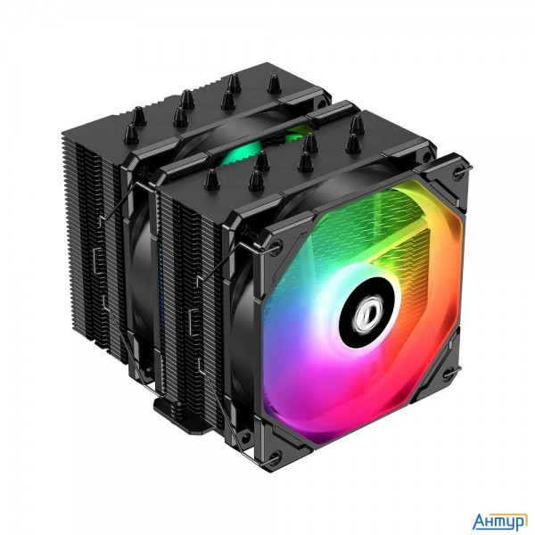 Cooler Id-cooling Se-207-xt Argb Lga20xx/1700/1200/115x/am4 Tdp 280w, Pwm, черный, 7 тепл.трубок + м