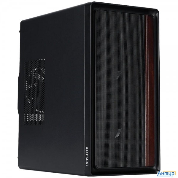 1stplayer Корпус Wd1 Black / Matx / 3x120mm Fans / Wd1-bk-3f