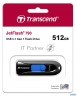 Флеш Диск Transcend 512gb Jetflash 790 Ts512gjf790k Usb3.0 черный
