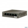 Коммутатор Tenda Tef1105p-4-38w 5port 10/100m