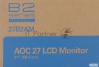 Монитор жидкокристаллический Aoc Монитор Lcd 27'' [16:9] 19220 X 1080 пикселей Va, Nonglare, 250cd/m