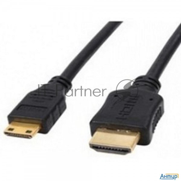 Кабель Hdmi To Minihdmi (19m -19m) 1м Exegate, Ver1.4, позолоченные контакты