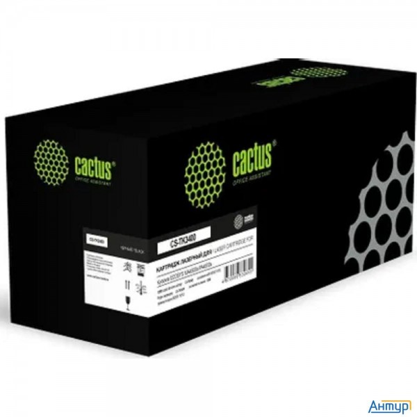 Картридж лазерный Cactus Cs-tk3400 Tk-3400 черный (12500стр.) для Kyocera Ecosys Ma4500ix/pa4500x
