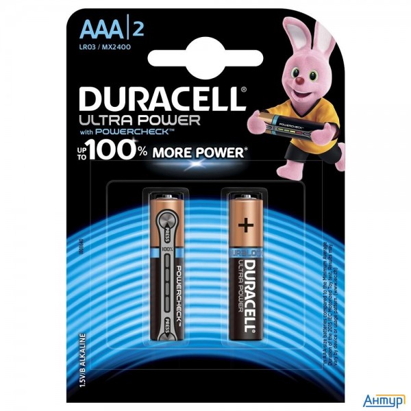 Duracell Lr03-2bl Ultra Power (2 шт. в уп-ке)