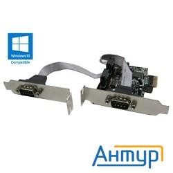 Orient Xwt-pe2slp Oem Pci-ex1, 2xcom9m, Low Profile