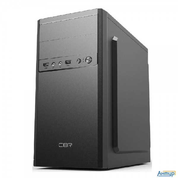Cbr Корпус Matx Minitower Rd873, без БП, 2*usb 2.0, Hd Audio+mic, кабель питания 1.2м, Black [pcc-ma