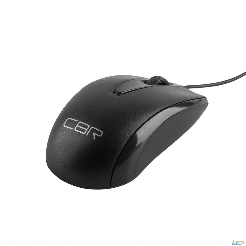 Cbr Cm 124 Black Usb, Мышь офисн., оптич., 1000dpi, 3 кн., 1,5 м