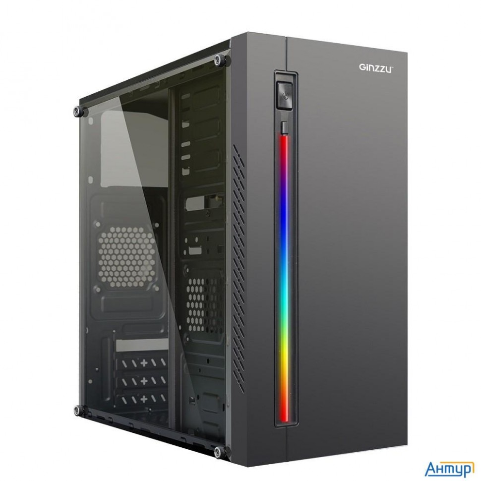 Ginzzu D370 Rgb Window W/o Psu