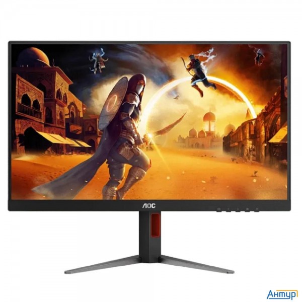 Lcd Aoc 27" Q27g4/d Black-red с поворотом экрана {ips 2560x1440 200hz 0.3ms 178/178 450cd Hdmi2.0 Di