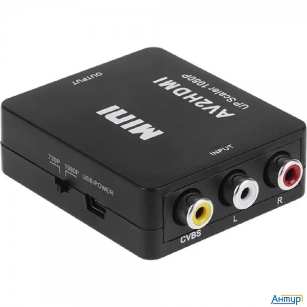 Rexant (17-6939) Конвертер 3 Rca на Hdmi, пластик