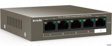 Коммутатор Tenda Tef1105p-4-63w 5port 10/100m
