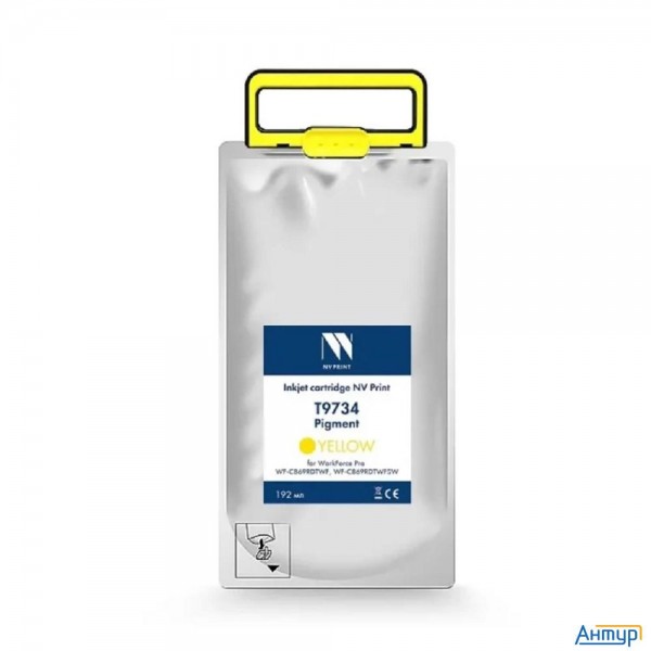 Струйный картридж Nv Print T9734 (nv-c13t973400) Yellow для Epson Workforce Pro Wf-c869rdtwf (rips),