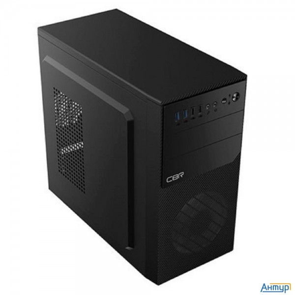 Cbr Корпус Matx Minitower Rd880, без БП, 2*usb 3.0, 2*usb 2.0, Hd Audio+mic, кабель питания 1.2м, Bl