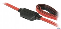 Наушники Defender Warhead G-120 красный + белый, кабель 2 м