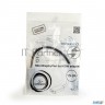 Переходник Minidisplayport - Hdmi, Cablexpert A-mdpm-hdmif-02, 20m/19f, кабель 15см, черный, пакет