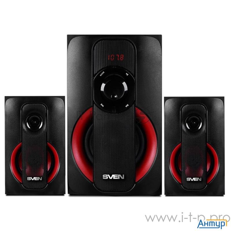 Sven Ms-304 черный (~ 230 В, 50 Гц, сабвуфер: 159х 272 х 245, вес 3,3)