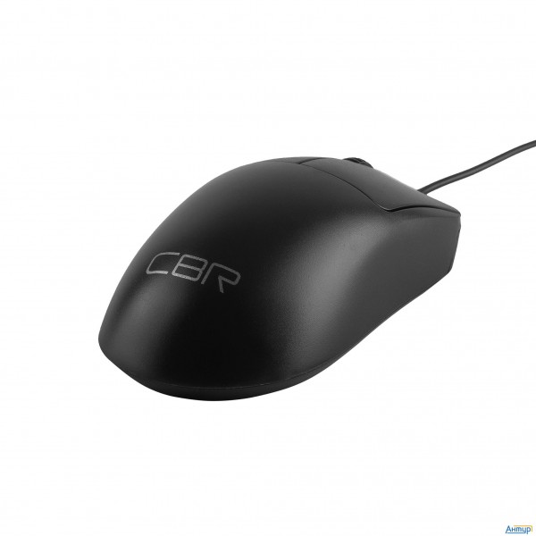 Cbr Cm 125 Black Usb, Мышь офисн., оптич., 1200dpi, 3 кн., 1,8 м