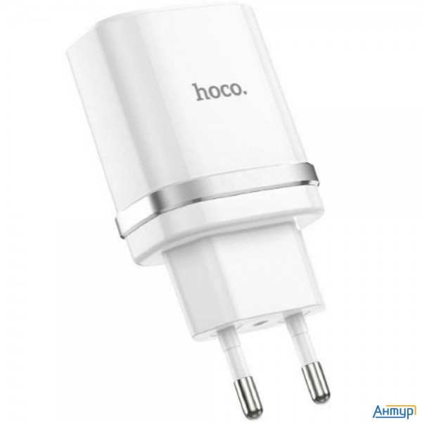Hoco Hc-16262 C12q/ Сетевое ЗУ/ Qc 3.0/ 1 Usb/ Выход: 5v_9v_12v, 18w/ White