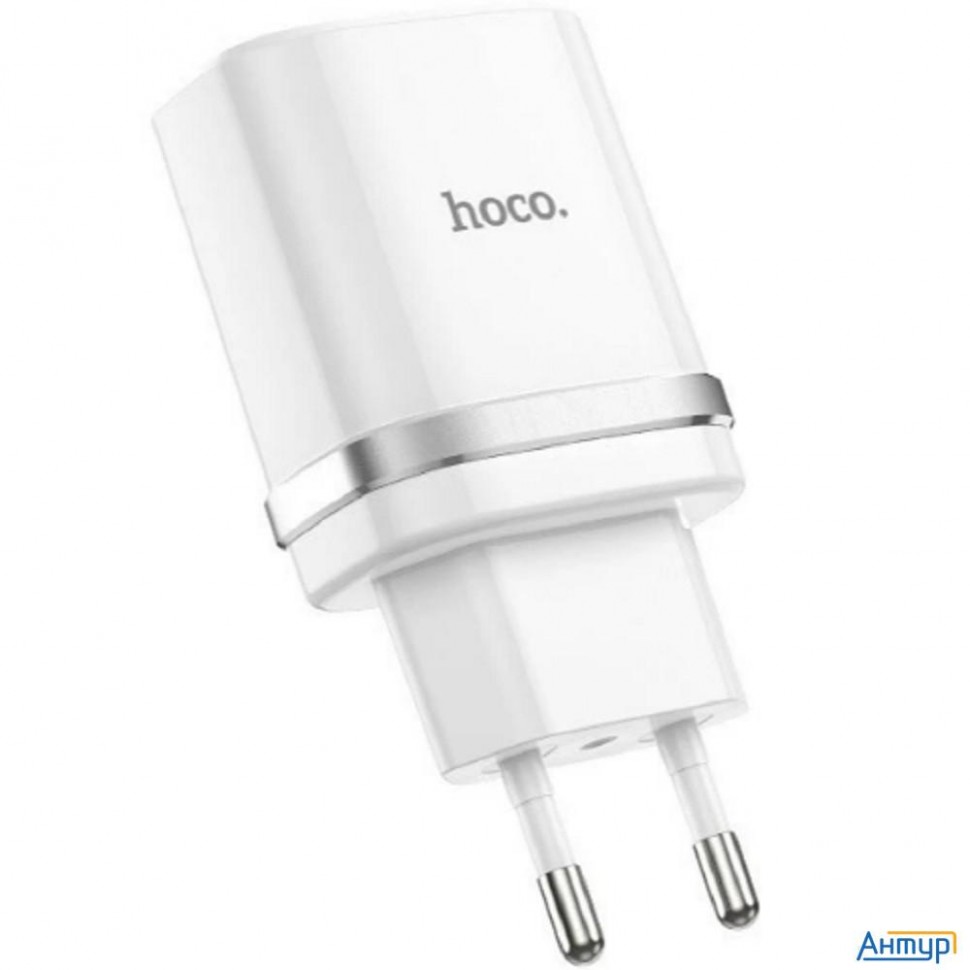Hoco Hc-16262 C12q/ Сетевое ЗУ/ Qc 3.0/ 1 Usb/ Выход: 5v_9v_12v, 18w/ White