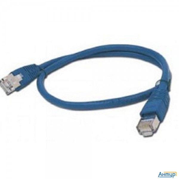 Патч-корд Bion [bpc-u5e101-0.25m-bl] U/utp, Cat.5e, Awg 26 (7/0,16мм), Cca, многожильный, Pvc, 0,25м