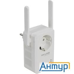 Tp-link Tl-wa860re 300mbps Wireless N Wall Plugged Range Extender With Ac Passthrough, Qca(atheros),