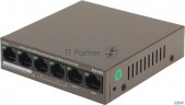 Коммутатор Tenda Tef1106p-4-63w 6port 100m 4poe