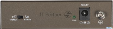 Коммутатор Tenda Tef1106p-4-63w 6port 100m 4poe