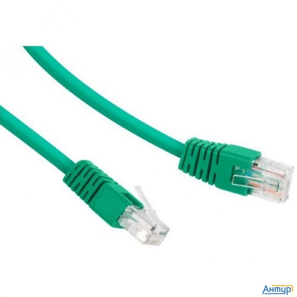Cablexpert Патч-корд Utp Pp12-2m/g кат.5, 2м, литой, многожильный (зеленый)