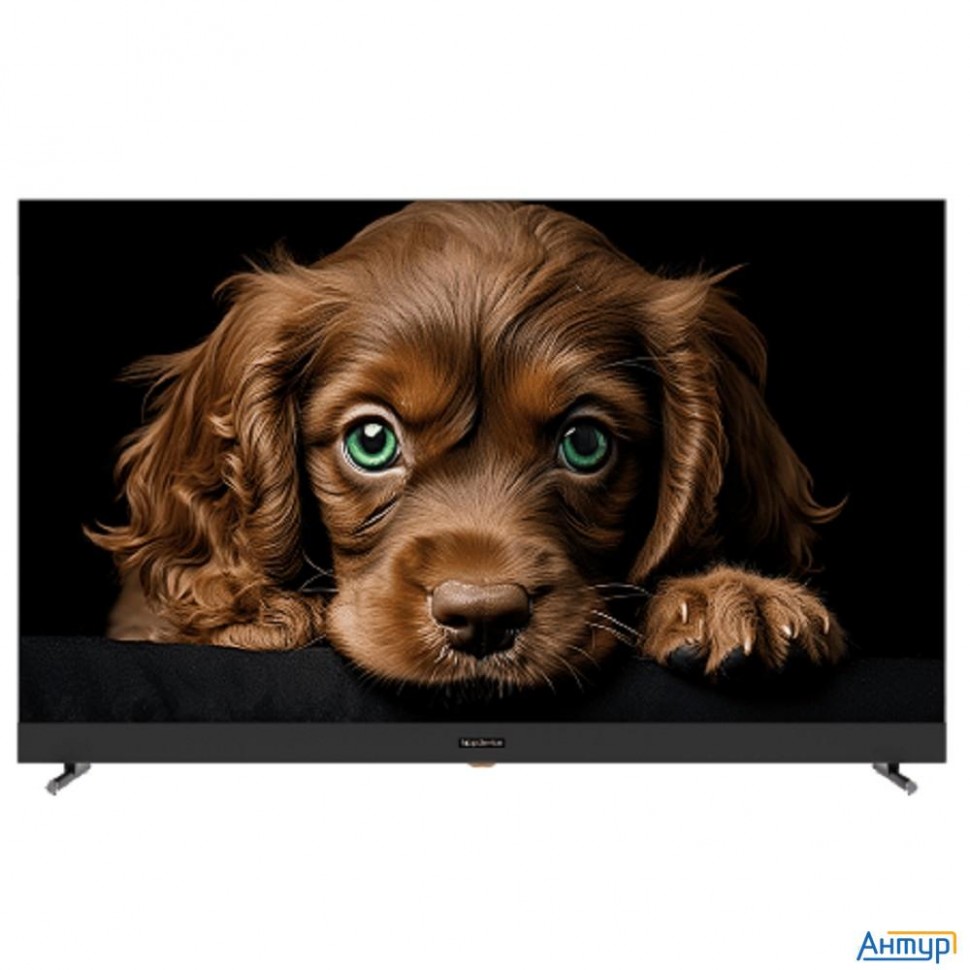 Topdevice 50" Tdtv50dq08u_bk {uhd/va-qled/smart Gtv/2-16gb/bt/soundbar/black}