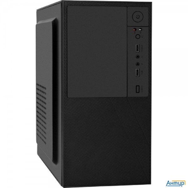 Exegate Ex297993rus Корпус Minitower Baa-308 (matx, без БП, 2*usb, Hd Audio, черный)