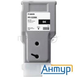 Картридж струйный Canon Pfi 320 Bk 2890c001 черный  300мл  для Canon Canon Imageprograf Tm 200/205