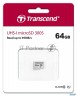 Флеш карта Microsd 64gb Transcend Microsdxc Class 10 Uhs-i U1, (без адаптера), Tlc