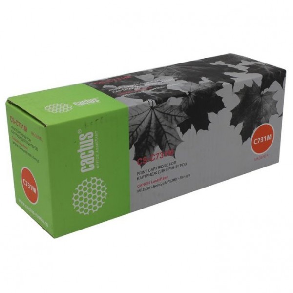 731m Cactus пурпурный Тонер Картридж Cartridge для Laserbase Mf8230 I-sensys/mf8280 I-sensys (1800
