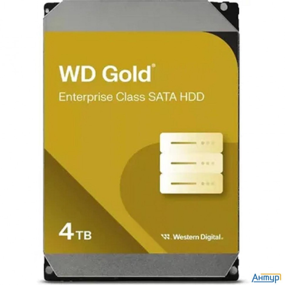 4tb Wd Gold  (wd4004fryz) {sata Iii 6 Gb/s, 7200 Rpm, 256mb Buffer}