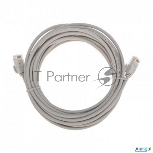 Патч-корд U/utp Rexant категория 6a (10g), Rj45-rj45, неэкранированный, 28awg, Lszh, серый, 5 м